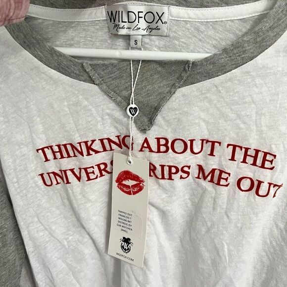 Wildfox Henley NWT - Picture 4 of 6